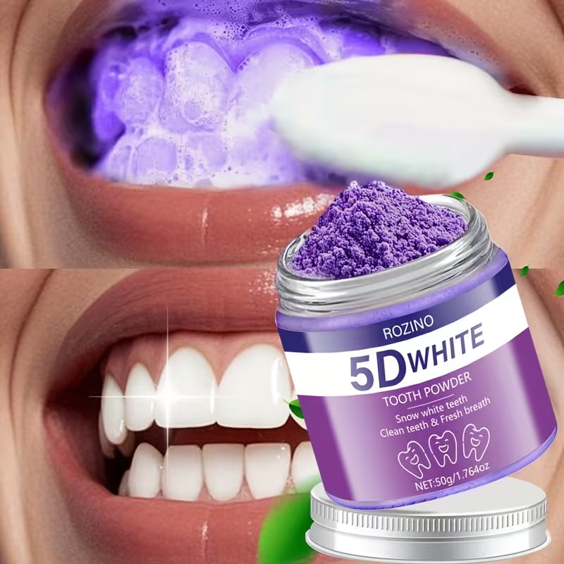 PurpleGlow 5D Whitening Tooth Powder