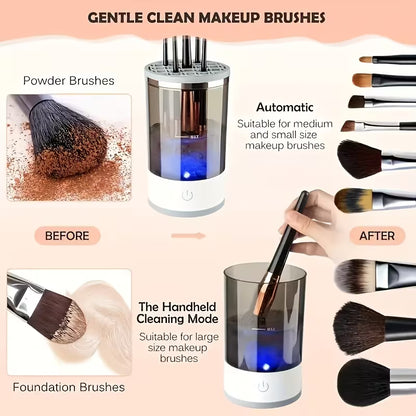 GlowSpin Electric Make up Brush Cleaner